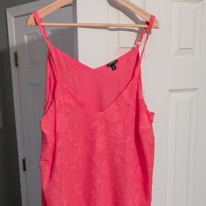 Torrid Bright Pink Sleeveless Top